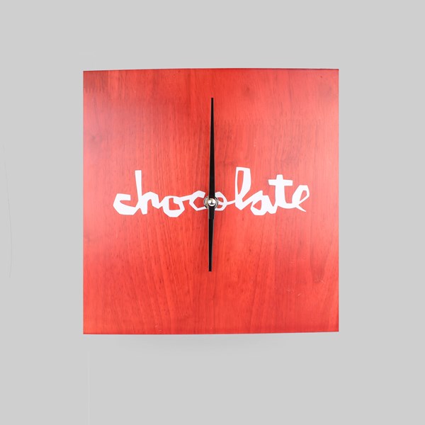 CHOCOLATE SKATEBOARDS CHUNK CLOCK RED 
